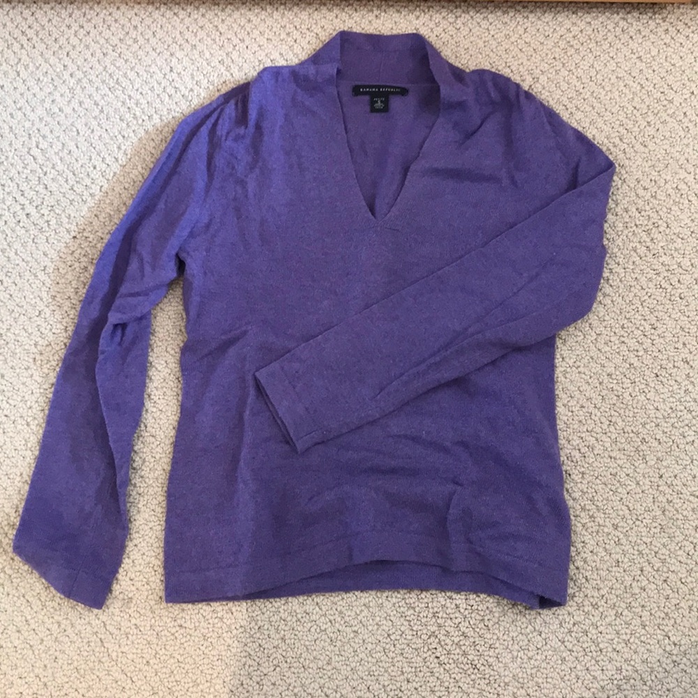 Purple Banana Repulic sweater